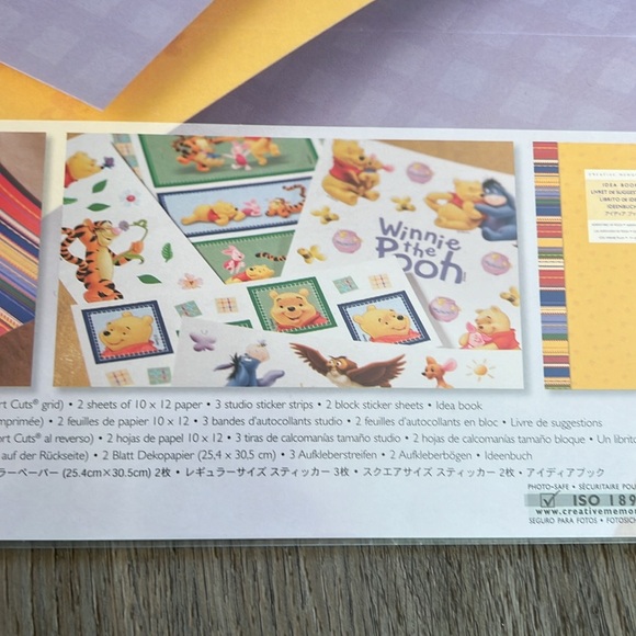 NWT Creative Memories Adventures of Pooh 12x12 Album Kit - Picture 3 of 4
